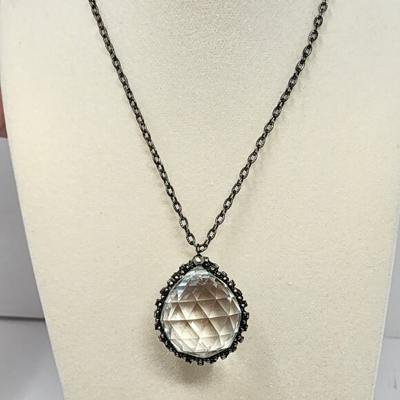 Rainbow Prisms Beveled Sphere Necklace - Picture 6 of 12